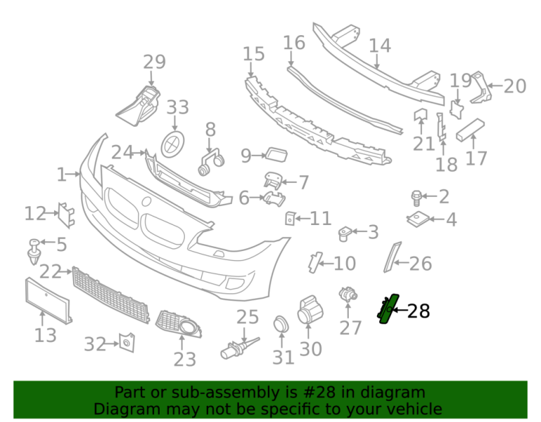 Кронштейн боковой камеры для BMW 2011-2016 51117207921, 2023 - 3