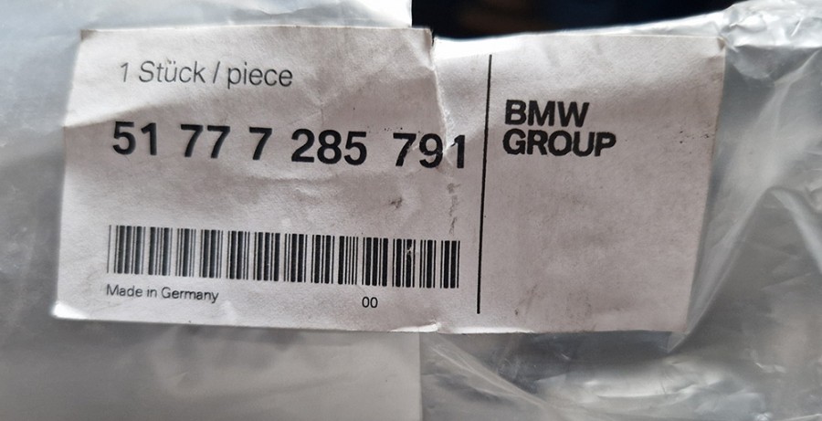 Опорная планка, держатель боковой юбки, левая сторона, BMW 4 серии F32 M4 F82 51777285791, 2019 - 3