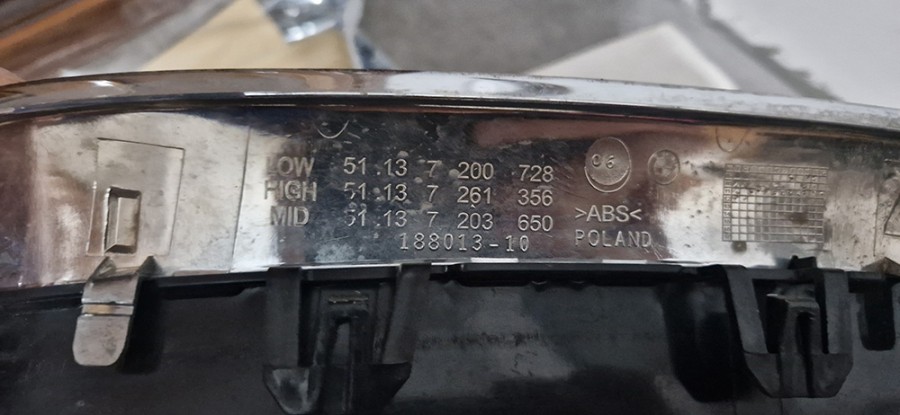 Решетка радиатора BMW 5 F10 51137200728, 2014 - 3