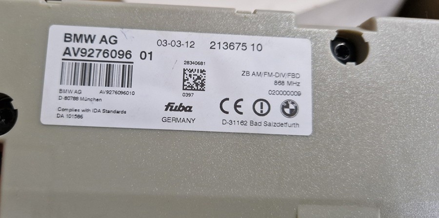 213675 10 BMW 3 5 Усилитель антенны для 2006-2011 F10 , 2012 - 2