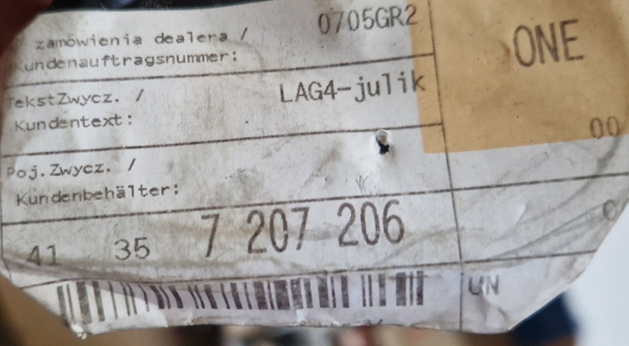 41357207206 BMW 5 F10 Кронштейн передней правой боковой панели , 2020 - 2