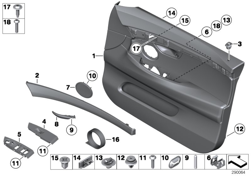 51417022046 BMW 5 6 7 внутренних уплотнителя дверей, 2020 - 3