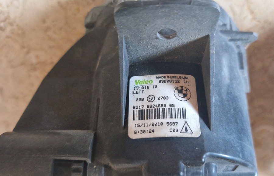 63176924655 Противотуманная фара для BMW X5 E70 X3 E83 E80 E81, 2015 - 5