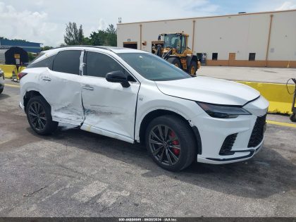 2024 LEXUS RX 350 F SPORT HANDLING