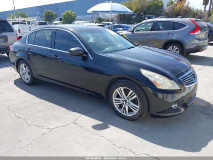 2012 INFINITI G25 JOURNEY