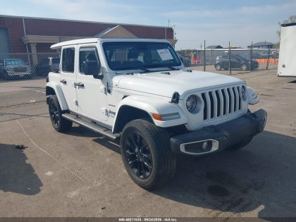 2021 JEEP WRANGLER 4XE UNLIMITED SAHARA 4X4