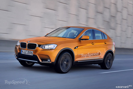 Первые наброски BMW X4 модельного ряда 2013 года Первые наброски BMW X4 модельного ряда 2013 года