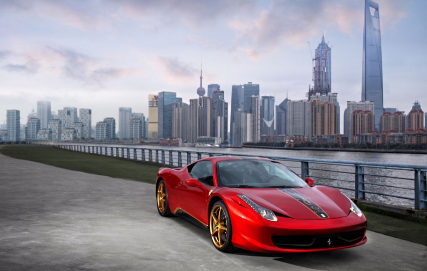 Ferrari 458 Italia - ediţie specială pentru China Ferrari 458 Italia - ediţie specială pentru China