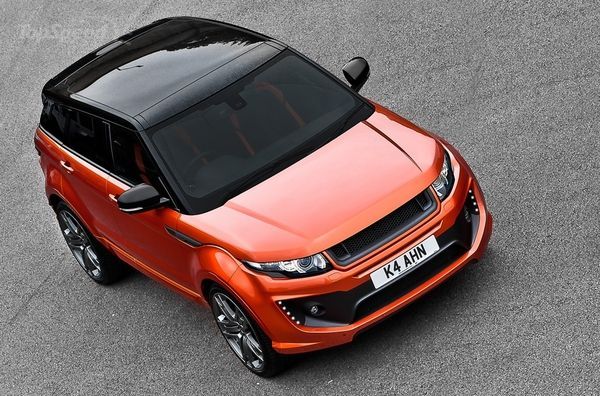 Range Rover Evoque Vesuvius Copper Edition от Kahn Design Range Rover Evoque Vesuvius Copper Edition от Kahn Design