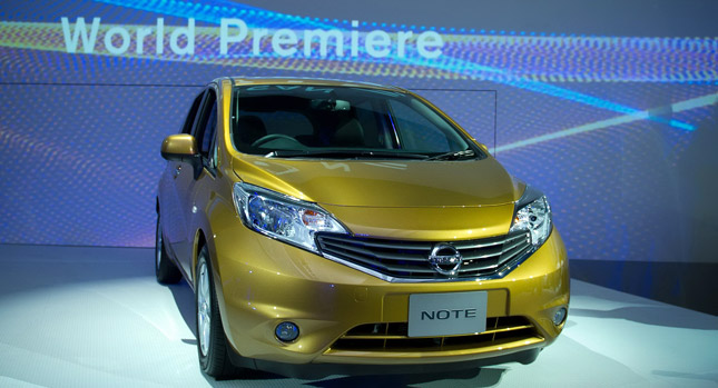 Японцы показали новый Nissan Note Японцы показали новый Nissan Note