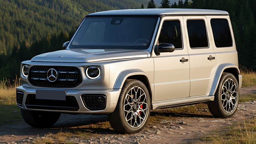 Компактный G-Class от Mercedes: новые рендеры “младшего Гелендвагена” и первые детали