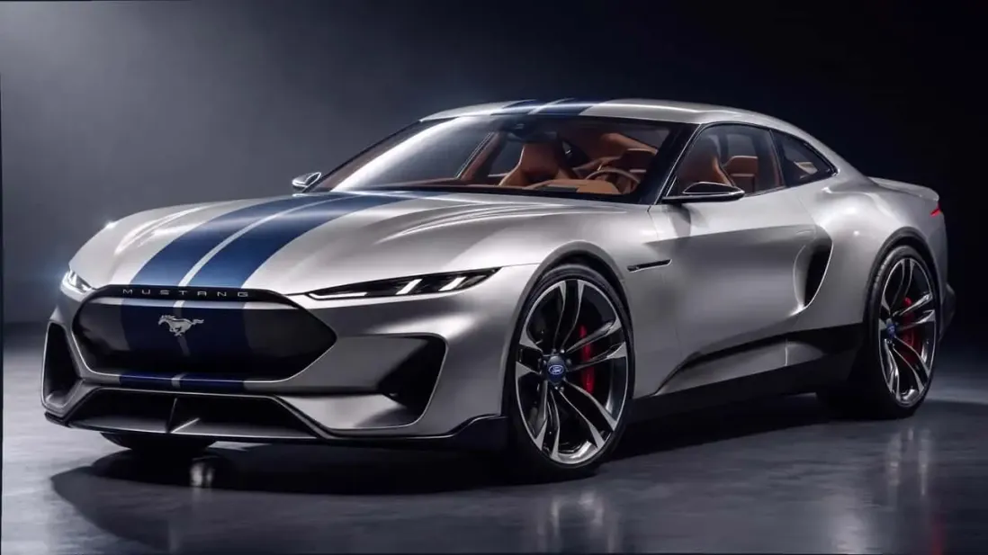 Ford Mustang будущего: футуристичный рендер от Luca Serafini Ford Mustang будущего: футуристичный рендер от Luca Serafini