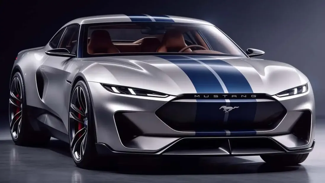 Ford Mustang al viitorului: render futurist semnat de Luca Serafini