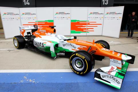 Sahara Force India F1 Team представила новой болид Sahara Force India F1 Team представила новой болид