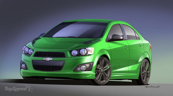 Chevrolet представляет концепт Sonic Z-Spec 1 Chevrolet представляет концепт Sonic Z-Spec 1