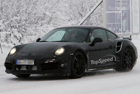 Купе Porsche 911 Turbo замечено на тестах Купе Porsche 911 Turbo замечено на тестах