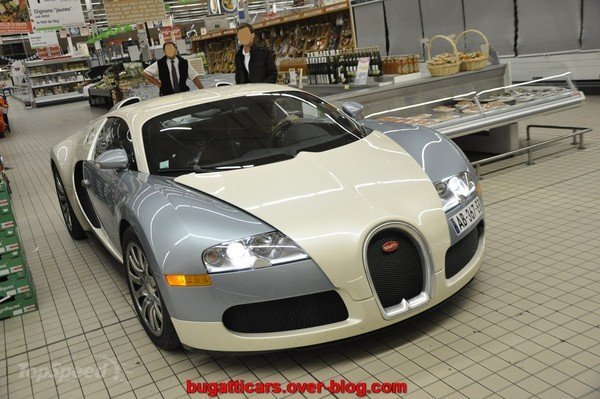 Bugatti Veyron можно отыскать в обычном супермаркете Bugatti Veyron можно отыскать в обычном супермаркете