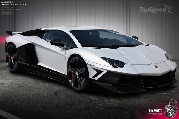 Lamborghini Aventador Triangle от German Special Customs Lamborghini Aventador Triangle от German Special Customs