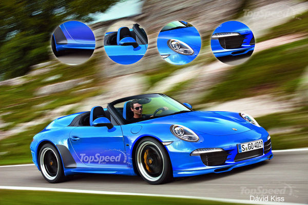 Рендер Porsche 911 Speedster Рендер Porsche 911 Speedster