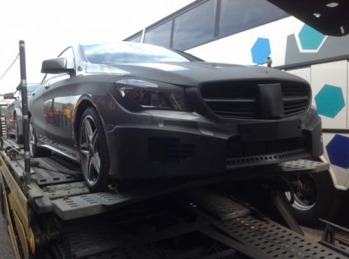 Шпионские фотографии Mercedes-Benz CLA 45 AMG Шпионские фотографии Mercedes-Benz CLA 45 AMG