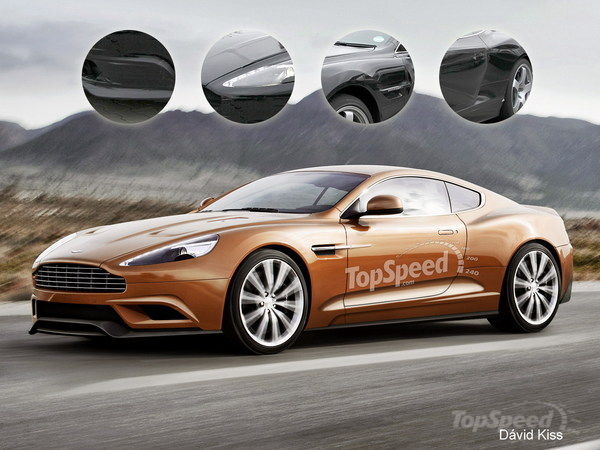 Первый рендер Aston Martin DBS модельного ряда 2013 года Первый рендер Aston Martin DBS модельного ряда 2013 года