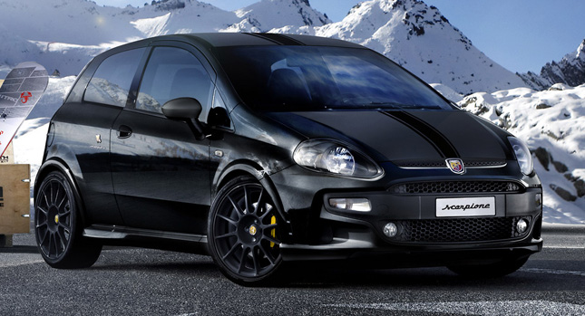 Abarth Punto Scorpione Special Edition тиражом в 99 копий Abarth Punto Scorpione Special Edition тиражом в 99 копий
