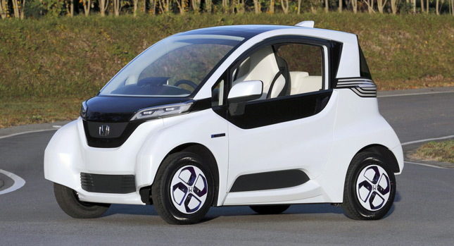 Honda Micro Commuter: rival japonez pentru Renault Twizy Honda Micro Commuter: rival japonez pentru Renault Twizy