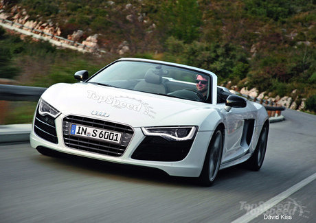 Обновлённую Audi R8 оснастят двойным сцеплением Обновлённую Audi R8 оснастят двойным сцеплением