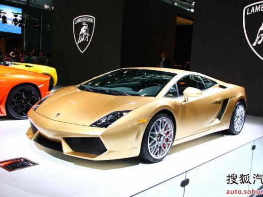 Lamborghini Gallardo LP560-4 Gold Edition представлен в Китае Lamborghini Gallardo LP560-4 Gold Edition представлен в Китае
