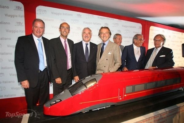 Президент Ferrari открывает линию высокоскоростного транспорта Президент Ferrari открывает линию высокоскоростного транспорта