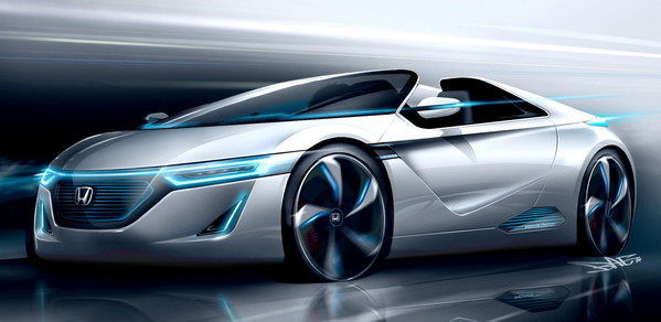 Honda представляет новый концепт: 2011 Honda Small Sports EV Honda представляет новый концепт: 2011 Honda Small Sports EV