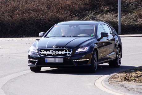 Mercedes CLS63 AMG Shooting Brake замечен на тестах Mercedes CLS63 AMG Shooting Brake замечен на тестах