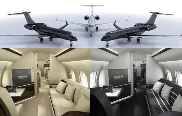 Brabus va oferi servicii de tuning şi pentru avioane private Brabus va oferi servicii de tuning şi pentru avioane private