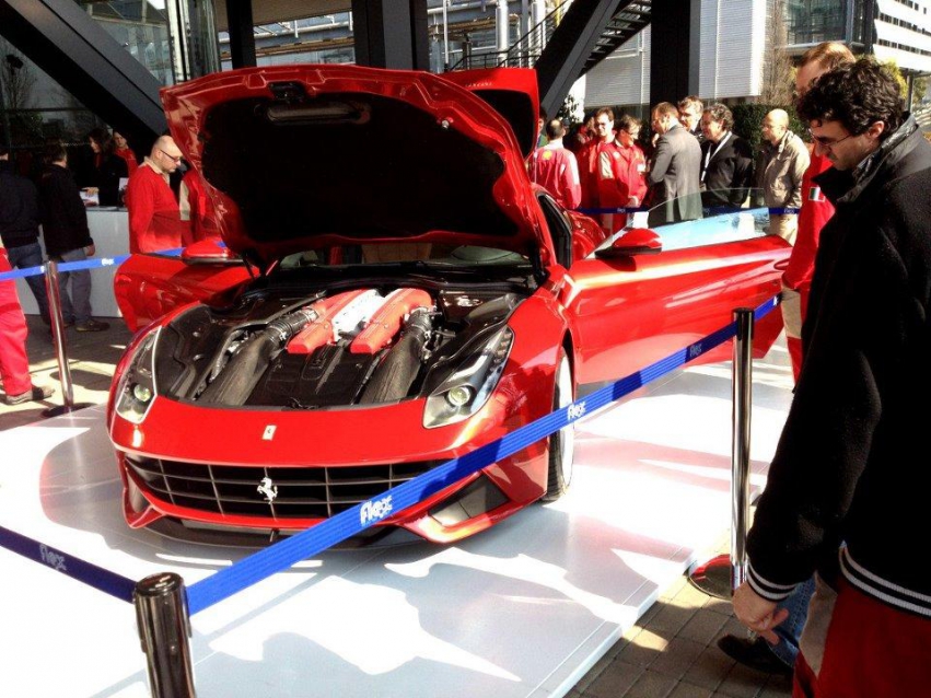 Первые “живые” фотографии Ferrari F12 Berlinetta Первые “живые” фотографии Ferrari F12 Berlinetta