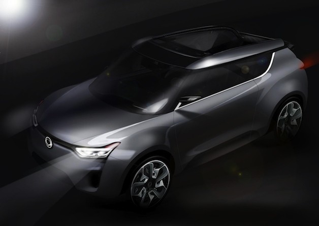 SsangYong демонстрирует рендер своего кроссовера-кабриолета SsangYong демонстрирует рендер своего кроссовера-кабриолета