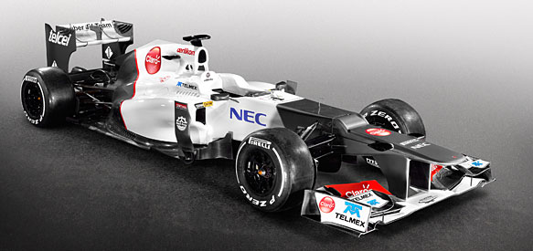 Sauber показали болид для 2012 года Sauber показали болид для 2012 года