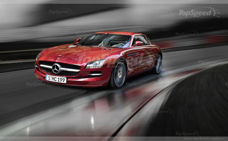 Mercedes делится информацией относительно нового SLS Mercedes делится информацией относительно нового SLS