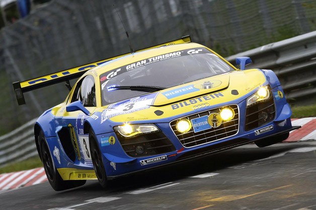 Audi R8 LMS Ultra побеждает на 24-х часах Нюрбургринга Audi R8 LMS Ultra побеждает на 24-х часах Нюрбургринга