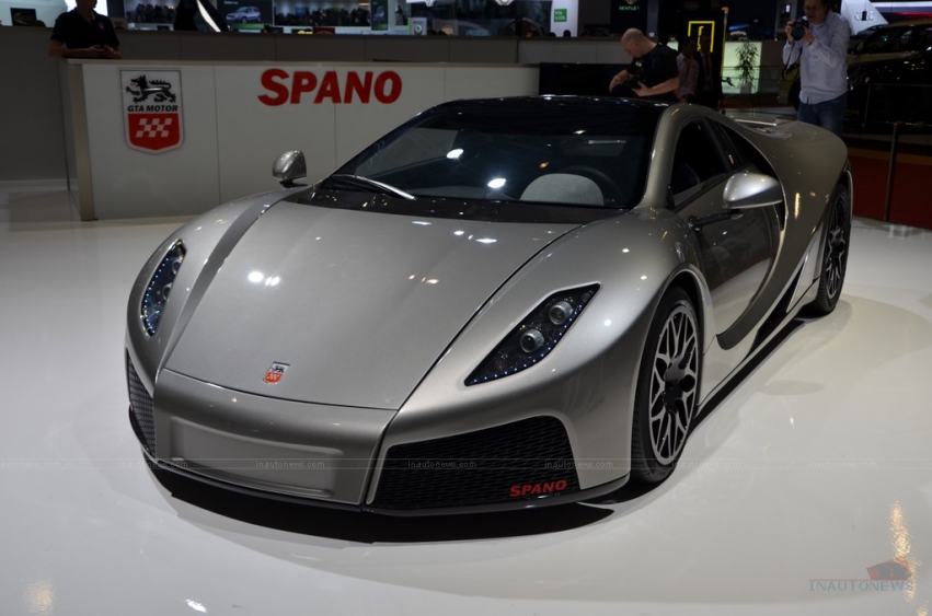 Женева 2012: суперкар GTA Spano Женева 2012: суперкар GTA Spano