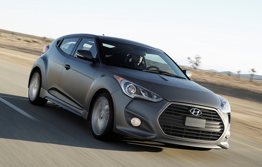 Hyundai Veloster Turbo - premieră europeană la Geneva Hyundai Veloster Turbo - premieră europeană la Geneva