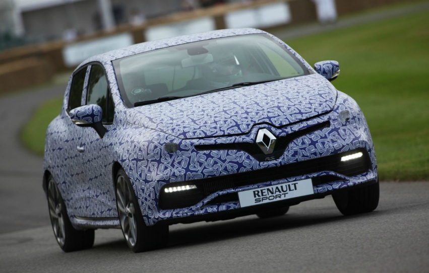 Renault a adus la Goodwood prototipul viitorului Clio RS Renault a adus la Goodwood prototipul viitorului Clio RS