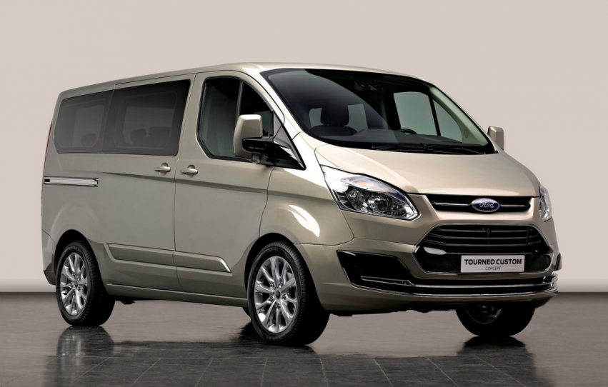 Ford Tourneo Custom Concept, primele imagini oficiale Ford Tourneo Custom Concept, primele imagini oficiale