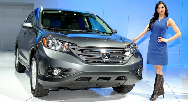 Honda CR-V 2012: фотографии с выставки и видео Honda CR-V 2012: фотографии с выставки и видео