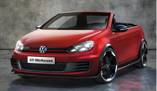 Серийный кабриолет Volkswagen GTI привезут в Женеву Серийный кабриолет Volkswagen GTI привезут в Женеву