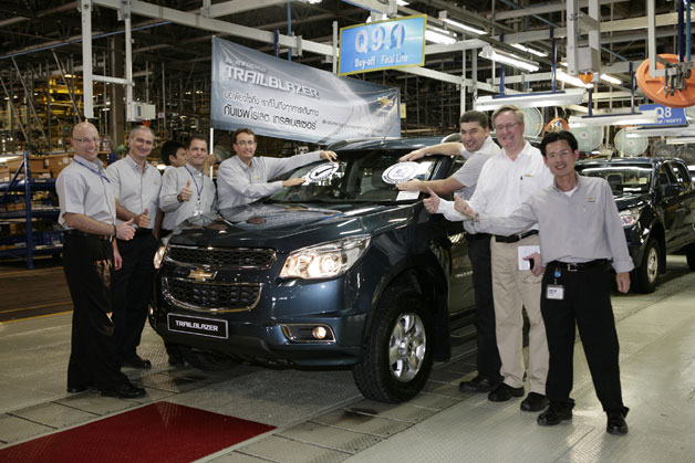 В Таиланде началась сборка Chevrolet Trailblazer В Таиланде началась сборка Chevrolet Trailblazer