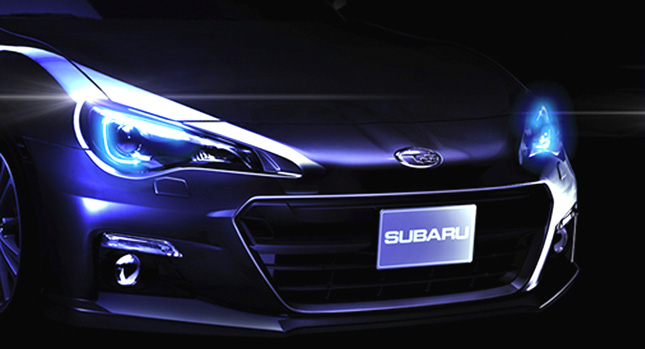 Тизер серийного купе Subaru BRZ 2012 Тизер серийного купе Subaru BRZ 2012