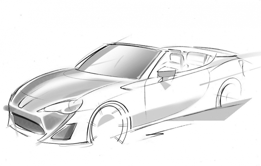 Toyota GT86 Open - conceptul viitoarei decapotabile vine la Geneva Toyota GT86 Open - conceptul viitoarei decapotabile vine la Geneva