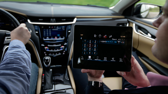 Cadillac добавил в комплектацию XTS 2013 iPad Cadillac добавил в комплектацию XTS 2013 iPad