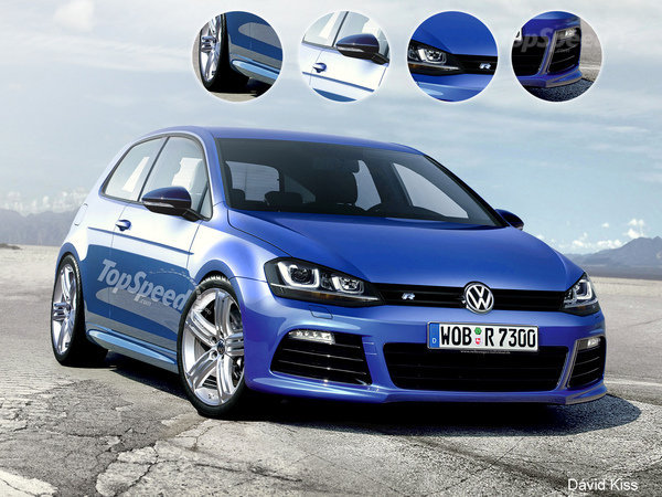 В сети появился первый рендер Volkswagen Golf R В сети появился первый рендер Volkswagen Golf R