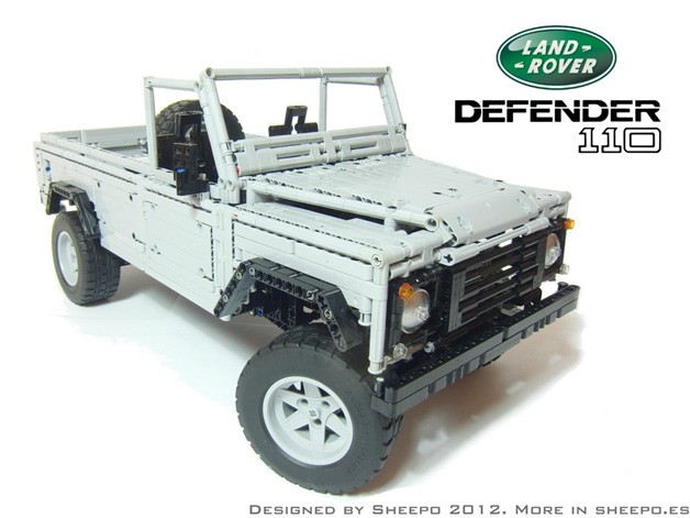 Land Rover Defender 110 – теперь из конструктора LEGO Land Rover Defender 110 – теперь из конструктора LEGO
